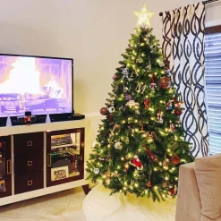 King Of Christmas 8' Hancock Spruce Artificial Christmas Tree Unlit- Classic|Unlit