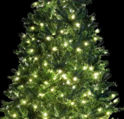 King Of Christmas 9' Hancock Spruce Artificial Christmas Tree 750 Warm White LED Lights- Classic|Pre-Lit