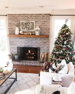 King Of Christmas 9' Hancock Spruce Artificial Christmas Tree 750 Warm White LED Lights- Classic|Pre-Lit