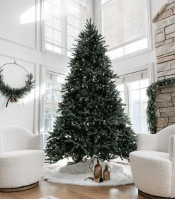King Of Christmas 6.5' King Fraser Fir Artificial Christmas Tree Unlit- Realistic|Unlit
