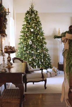 King Of Christmas 7.5' King Fraser Fir Artificial Christmas Tree Unlit- Realistic|7 & 7.5 Foot