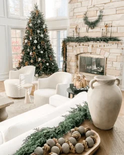 King Of Christmas 9' King Fraser Fir Artificial Christmas Tree Unlit- Realistic|Unlit