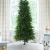 King Of Christmas 10' King Fraser Fir Slim Artificial Christmas Tree Unlit- Realistic|Slim