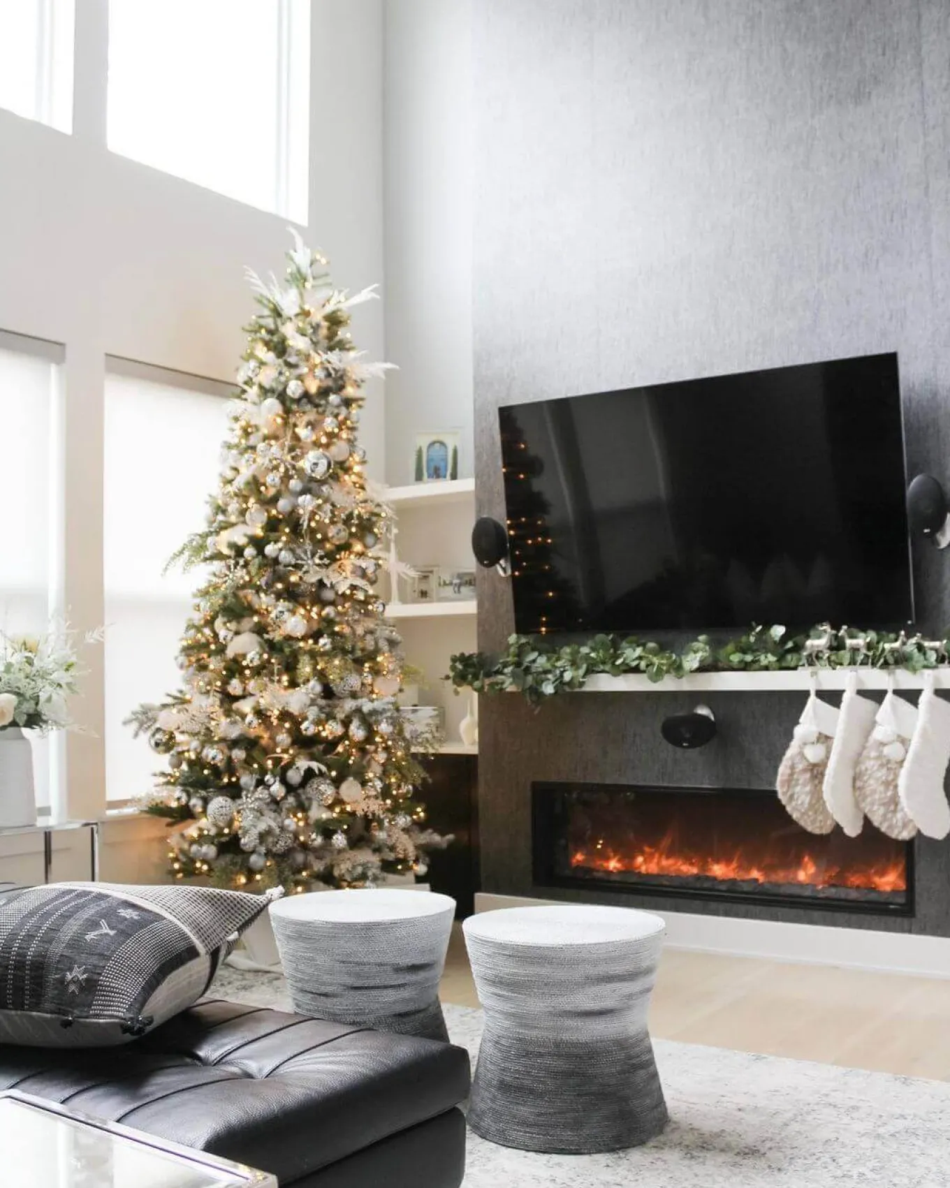 King Of Christmas 10' King Fraser Fir Slim Artificial Christmas Tree Unlit- Realistic|Slim