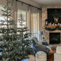 King Of Christmas 6' King Noble Fir Artificial Christmas Tree Unlit- Realistic|Unlit