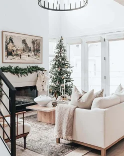 King Of Christmas 7' King Noble Fir Artificial Christmas Tree Unlit- Realistic|Unlit