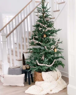 King Of Christmas 7' King Noble Fir Artificial Christmas Tree Unlit- Realistic|Unlit