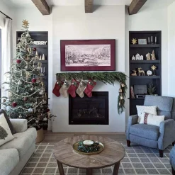 King Of Christmas 7' King Noble Fir Artificial Christmas Tree Unlit- Realistic|Unlit