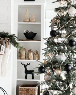 King Of Christmas 8' King Noble Fir Artificial Christmas Tree With 600 Warm White LED Lights- Realistic|Pre-Lit