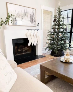 King Of Christmas 8' King Noble Fir Artificial Christmas Tree With 600 Warm White LED Lights- Realistic|Pre-Lit