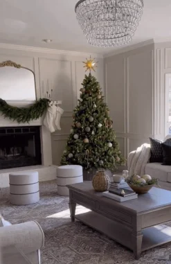 King Of Christmas 6.5' Royal Fir Artificial Christmas Tree Unlit- Realistic|Unlit