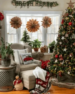 King Of Christmas 7.5' Royal Fir Artificial Christmas Tree Unlit- Realistic|Unlit