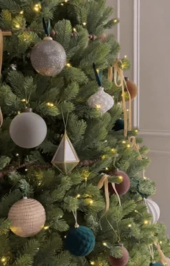 King Of Christmas 9' Royal Fir Artificial Christmas Tree Unlit- Realistic|Unlit