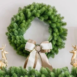 King Of Christmas 24" Royal Fir Wreath Unlit- Wreaths|Green