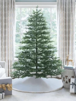 King Of Christmas 7.5' Rushmore Fir Artificial Christmas Tree Unlit- Realistic|Unlit