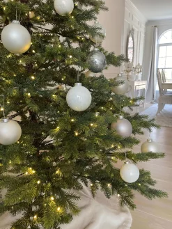 King Of Christmas 9' Rushmore Fir Artificial Christmas Tree Unlit- Realistic|Unlit