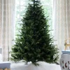 King Of Christmas 6.5' Scarlet Fir Artificial Christmas Tree Unlit- Realistic|Unlit