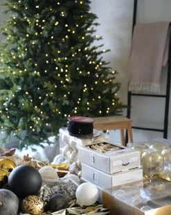 King Of Christmas 6.5' Scarlet Fir Artificial Christmas Tree Unlit- Realistic|Unlit