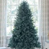 King Of Christmas 8' Tribeca Spruce Blue Artificial Christmas Tree Unlit- Classic|Unlit