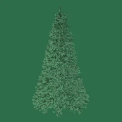 King Of Christmas 9' Tribeca Spruce Blue Artificial Christmas Tree Unlit- Classic|Unlit