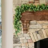 King Of Christmas 9' X 10" Royal Fir Garland With Warm White LED Lights (Plug Operated)- Garlands|Green