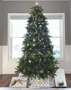 King Of Christmas 6.5' Yorkshire Fir Artificial Christmas Tree Unlit- Classic|Unlit