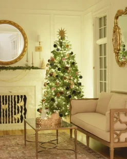 King Of Christmas 6.5' Yorkshire Fir Artificial Christmas Tree Unlit- Classic|Unlit