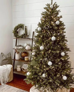 King Of Christmas 9' Yorkshire Fir Artificial Christmas Tree Unlit- Classic|Unlit