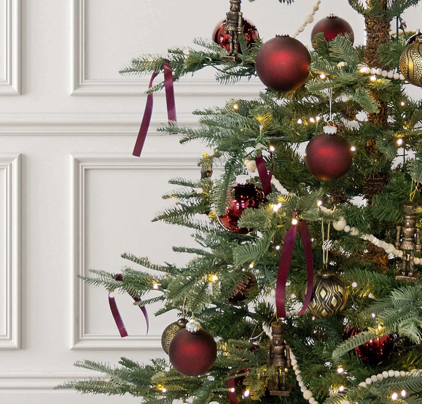 King Of Christmas Bronze Nutcracker Glass Ornament Set (6 Pack)- Ornaments