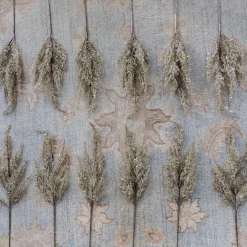 King Of Christmas Champagne Glitter Picks (12 Pack)- Tree Picks