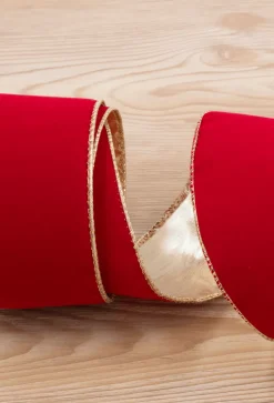 King Of Christmas Classic Red Ribbon (10 Yards) | - Ribbon