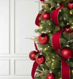 King Of Christmas Classic Red Ribbon (10 Yards) | - Ribbon