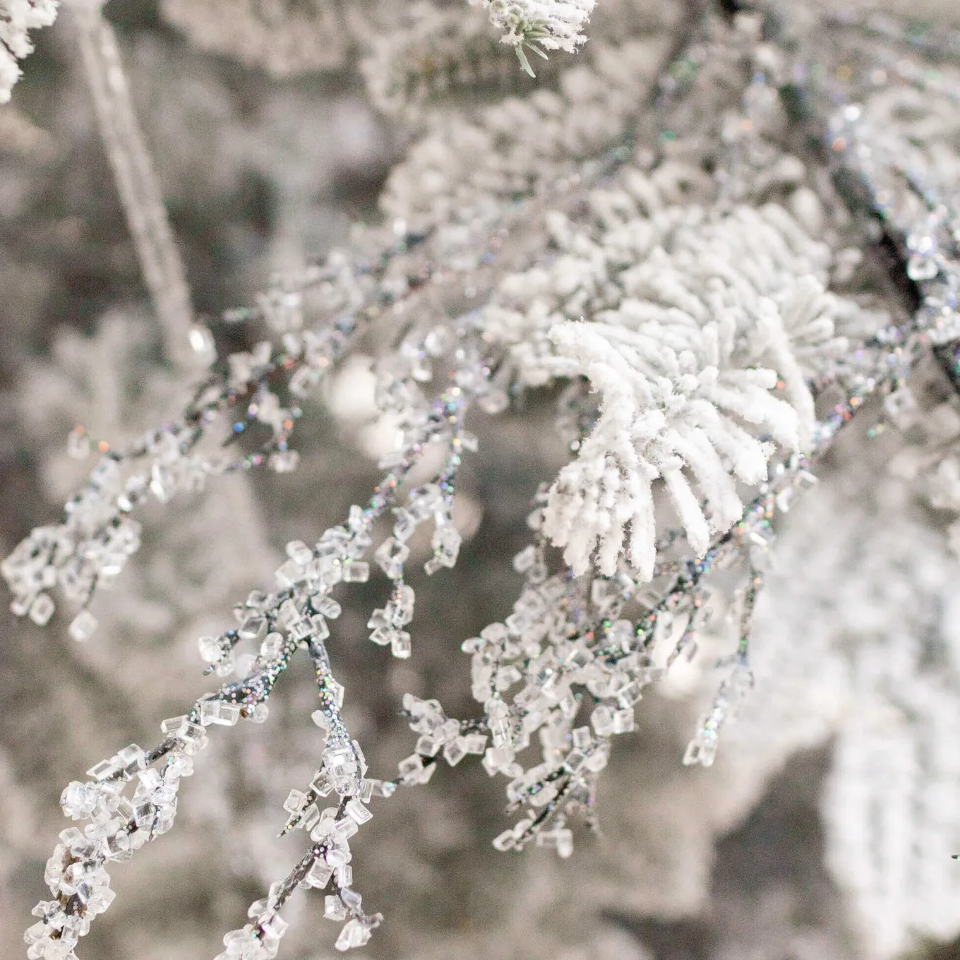 King Of Christmas Frozen Branch Picks (12 Pack) | - Tree Picks