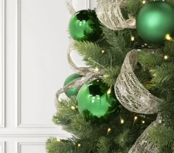 King Of Christmas Gold Mesh Ribbon (10 Yards) | - Ribbon