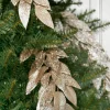 King Of Christmas Hanging Leaf Picks (12 Pack) | - Tree Picks