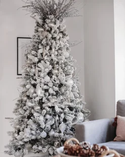 King Of Christmas Silver Burst Picks (12 Pack) | - Tree Picks