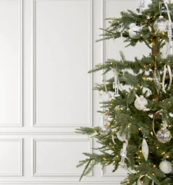 King Of Christmas Silver Nutcracker Glass Ornament Set (6 Pack)- Ornaments