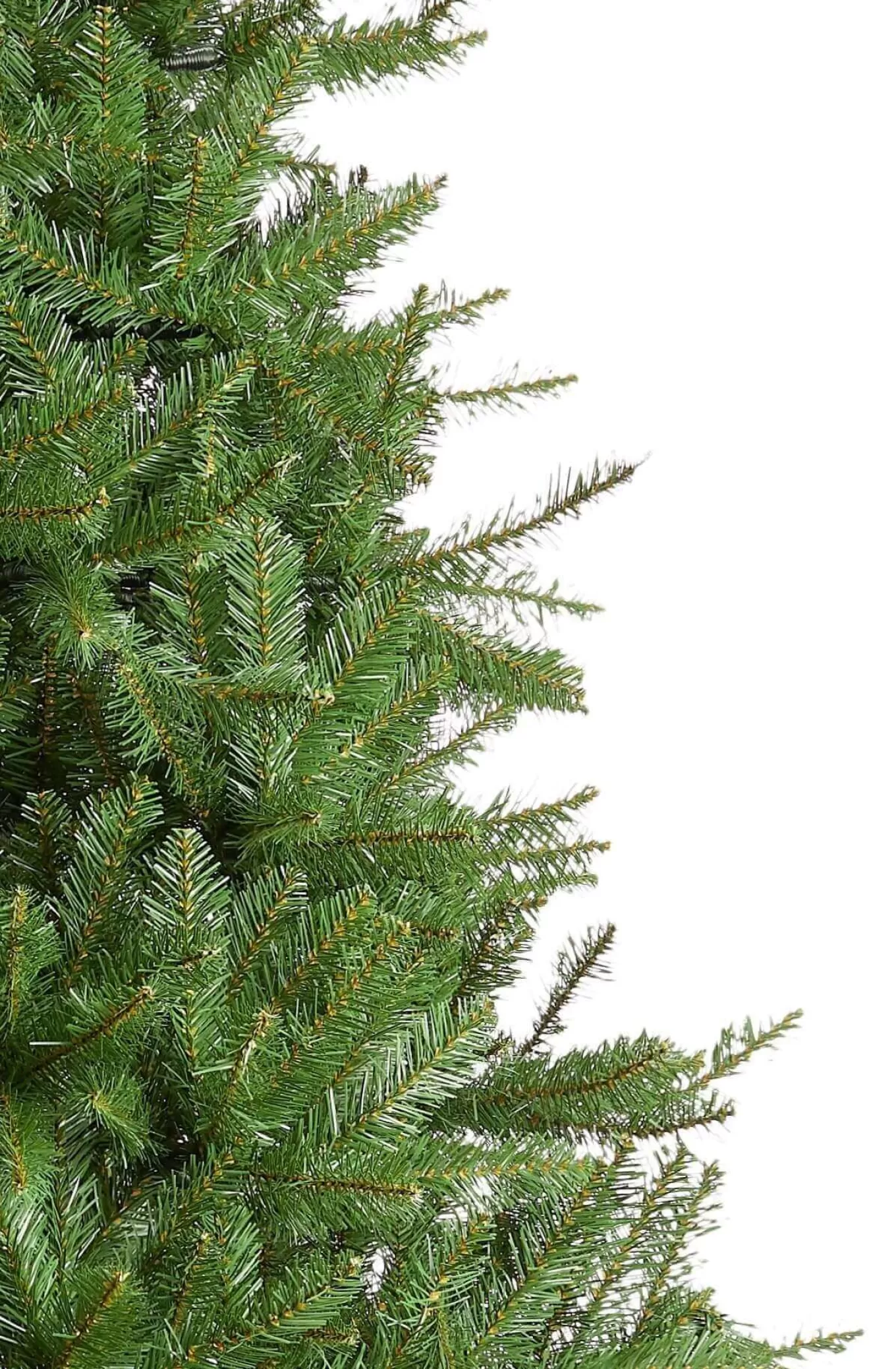 King Of Christmas 6.5' Yorkshire Fir Artificial Christmas Tree With 500 Warm White LED Lights- Classic | Pre-Lit